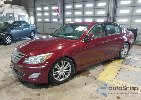 2012 Hyundai Genesis 3.8 z USA, uszkodzony, nr VIN KMHGC4DDXCU189601